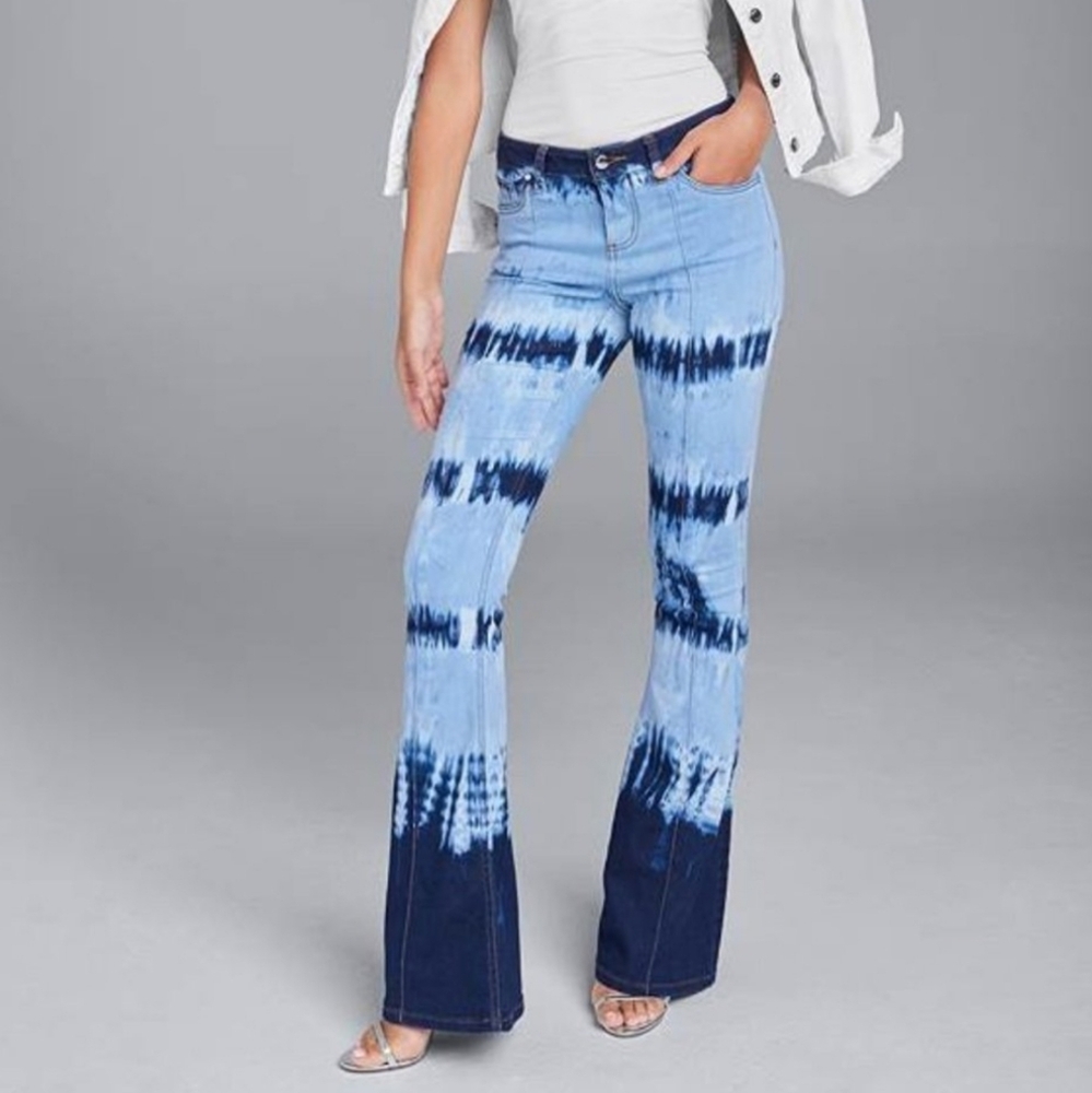 Venus Tie Dye Bell Bottoms Size 16